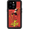 DC Comics The Flash Classic Action Pose Art iPhone 15 Pro Waterproof Case